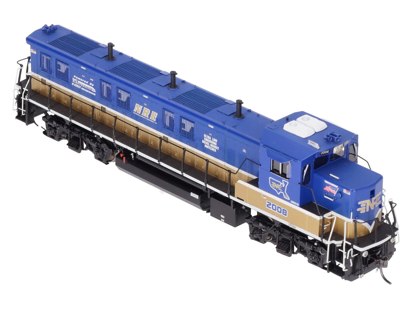 Overland AA-1350-1 BRASS HO Scale NRE 3GS21B Demo Diesel Engine #2008 LN/Box