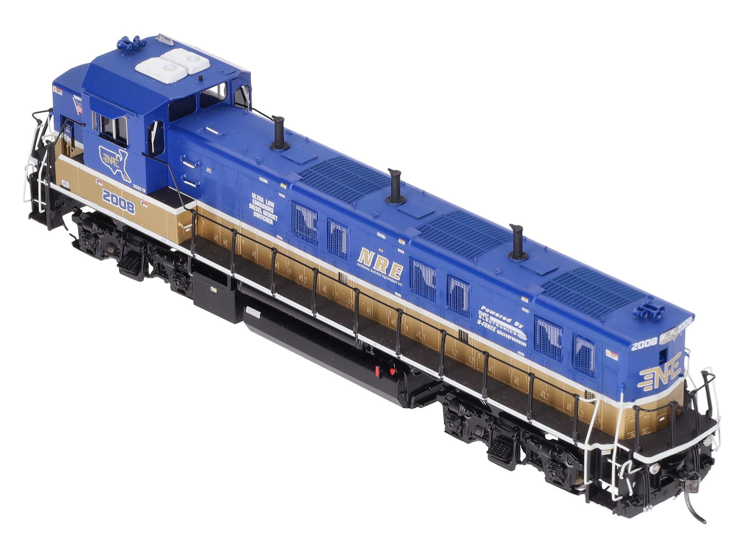 Overland AA-1350-1 BRASS HO Scale NRE 3GS21B Demo Diesel Engine #2008 LN/Box