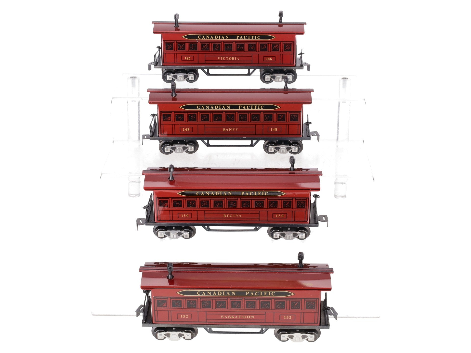 Marx 5192 Canadian Pacific Old Time Passenger Cars (Set of 4) EX/Box