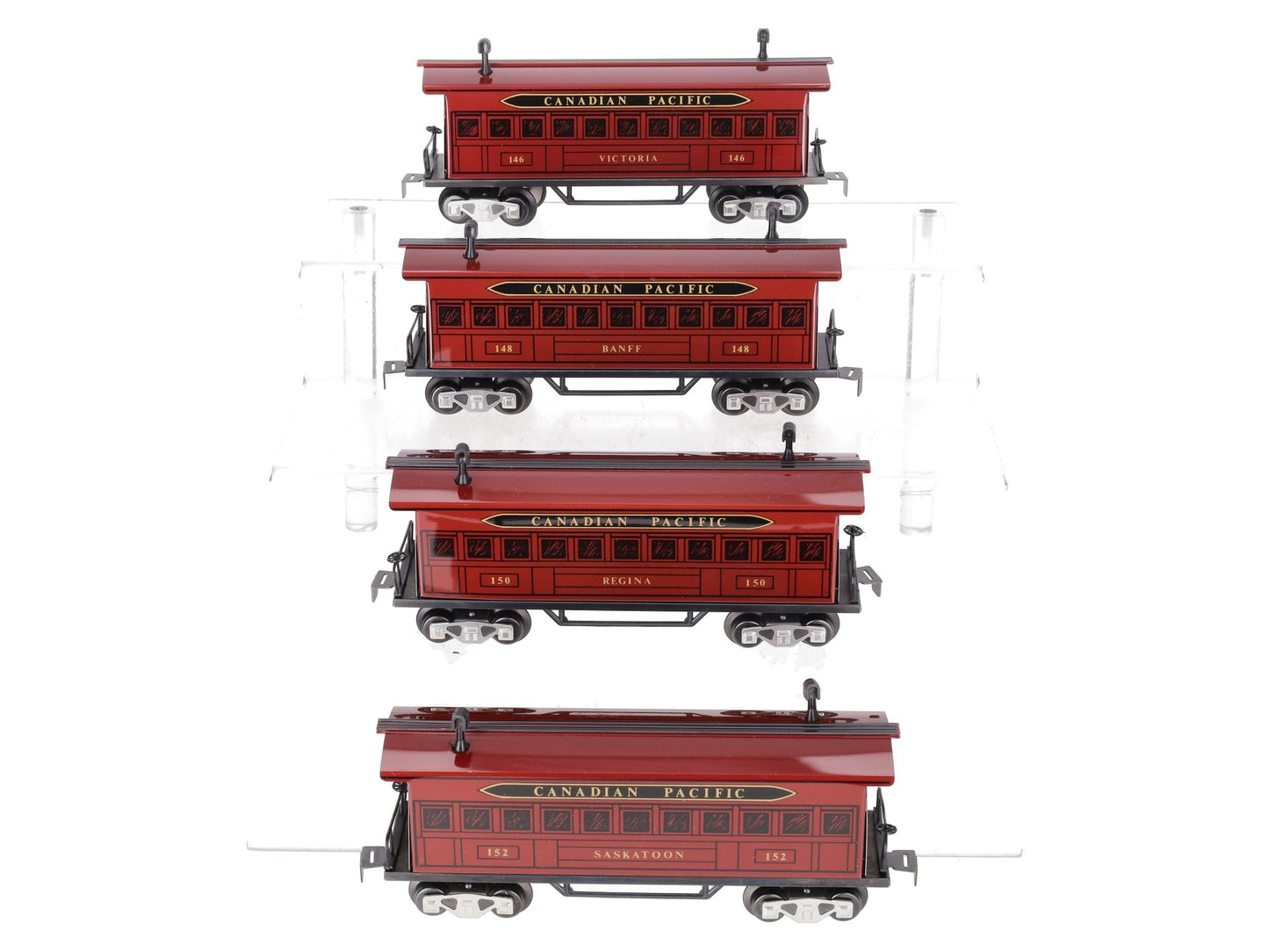 Marx 5192 Canadian Pacific Old Time Passenger Cars (Set of 4) EX/Box