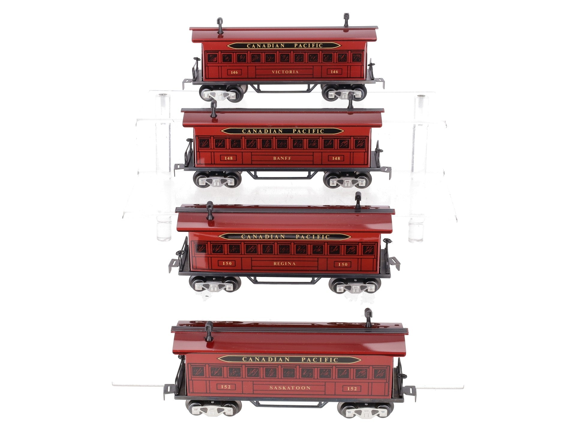 Marx 5192 Canadian Pacific Old Time Passenger Cars (Set of 4) EX/Box