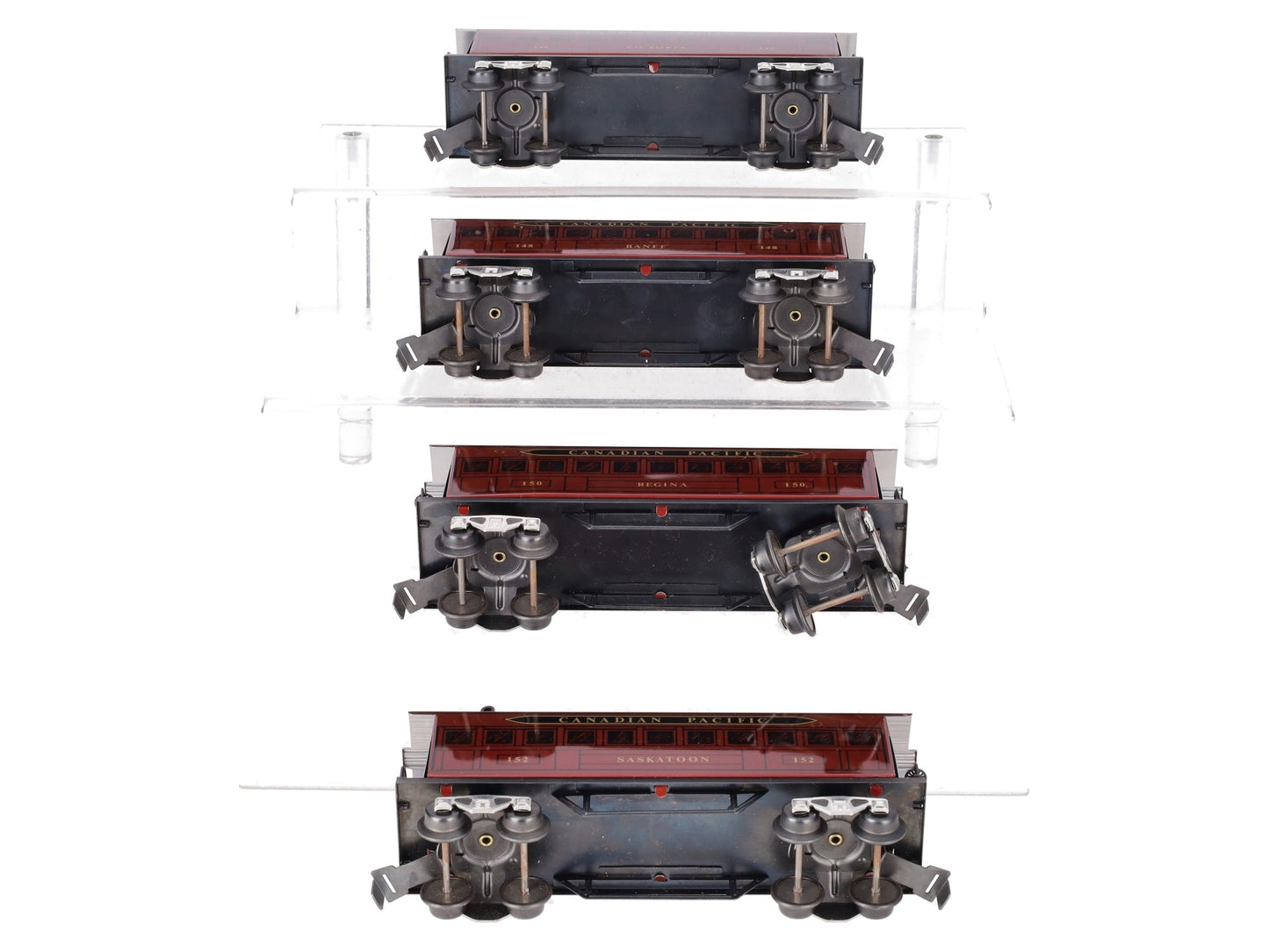 Marx 5192 Canadian Pacific Old Time Passenger Cars (Set of 4) EX/Box