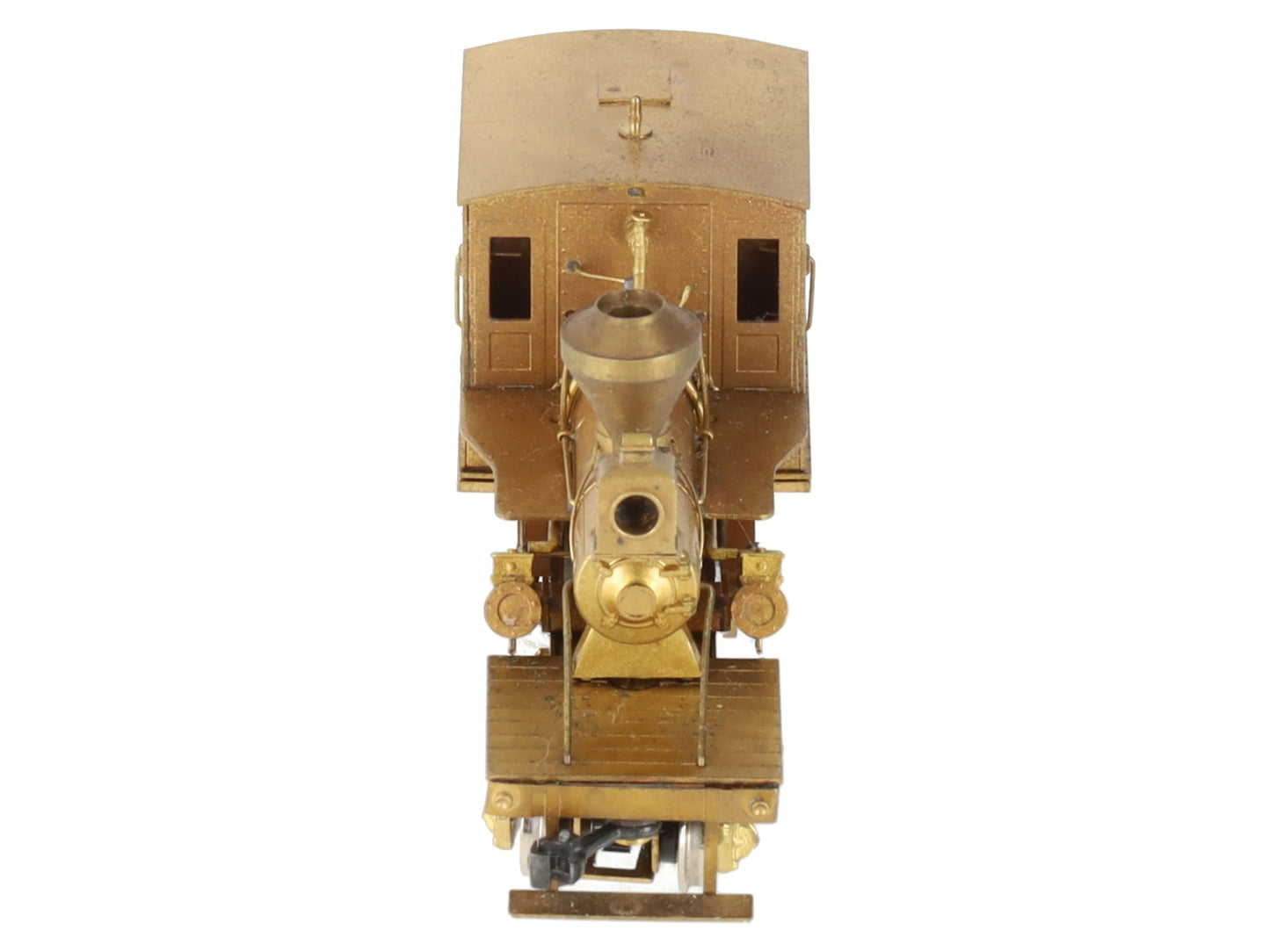 Flying Zoo HOn3 BRASS 18 Ton Climax Steam Locomotive - Unpainted EX/Box