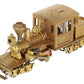 Flying Zoo HOn3 BRASS 18 Ton Climax Steam Locomotive - Unpainted EX/Box