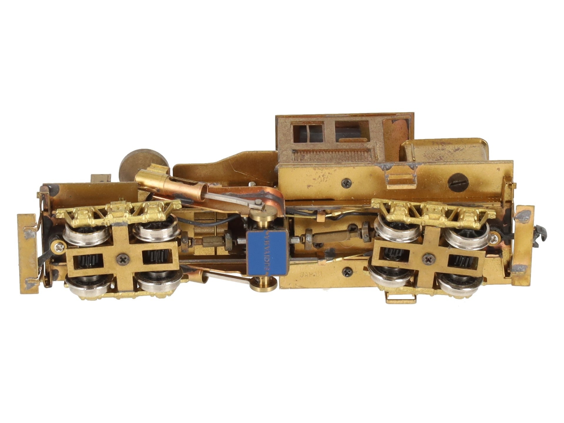Flying Zoo HOn3 BRASS 18 Ton Climax Steam Locomotive - Unpainted EX/Box