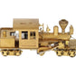 Flying Zoo HOn3 BRASS 18 Ton Climax Steam Locomotive - Unpainted EX/Box