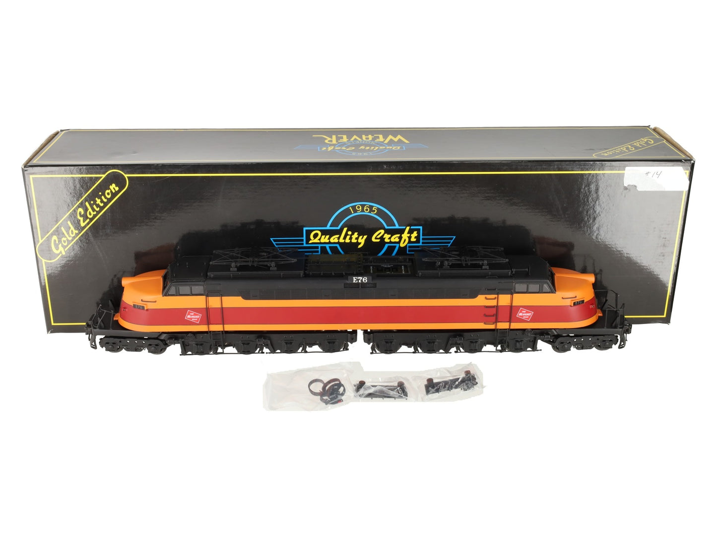 Weaver G1715LP O Gauge Milwaukee Road Little Joe Electric Locomotive #E76 EX/Box