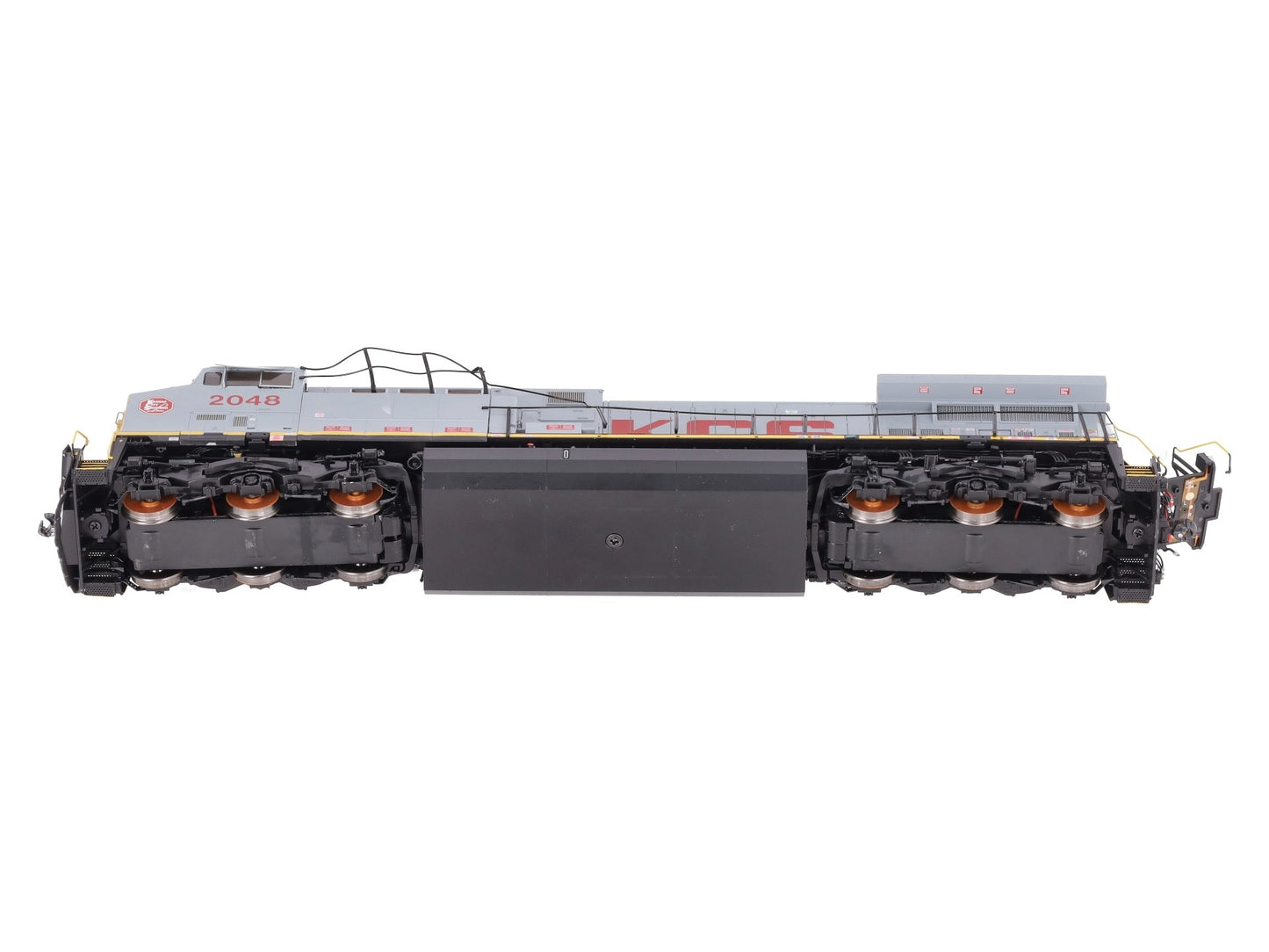 Scale Trains SXT39654 HO Kansas City Southern Diesel Locomotive #2048 - DCC VG/Box