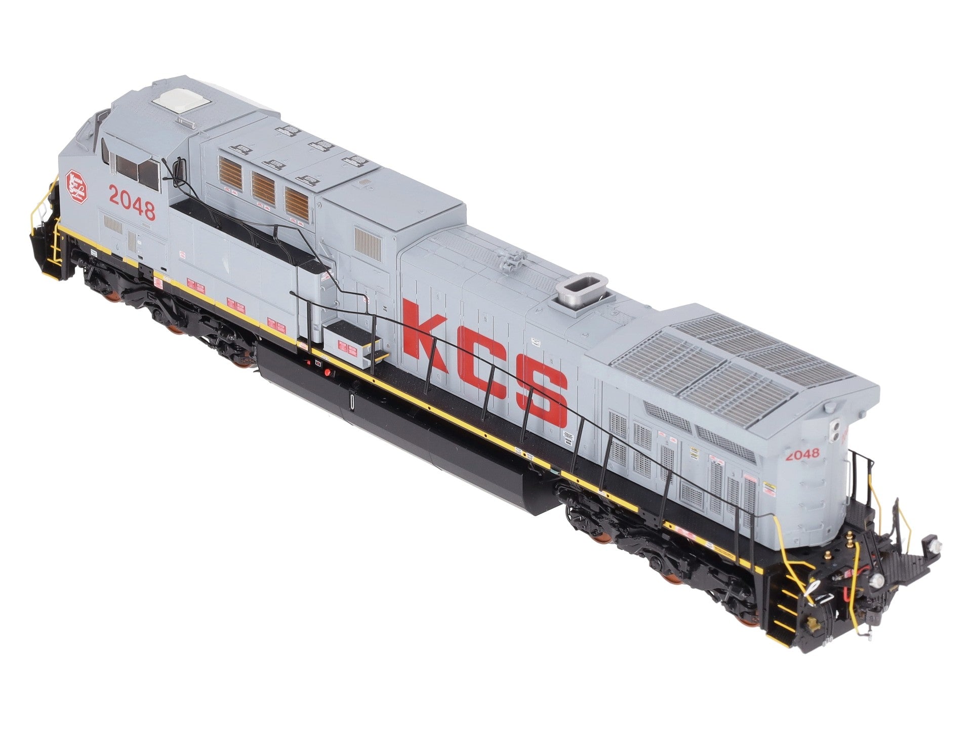 Scale Trains SXT39654 HO Kansas City Southern Diesel Locomotive #2048 - DCC VG/Box