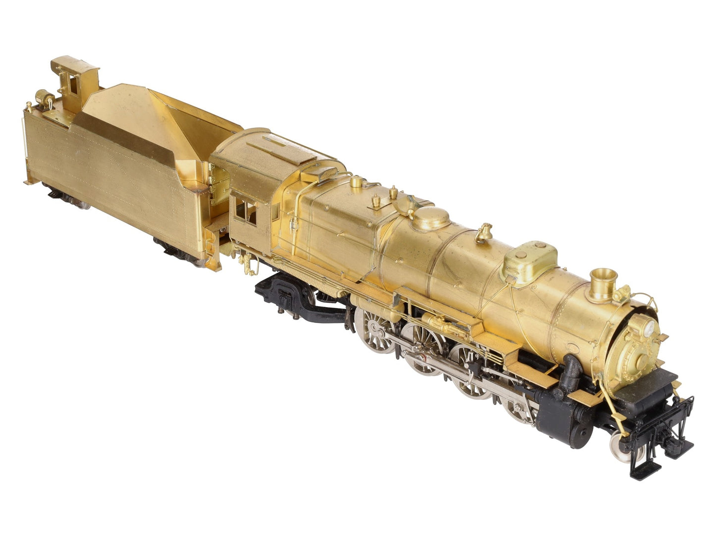 KTM Scale Models Custom Painted O Brass  2-8-2 L-1 Steam Locomotive #1138 EX