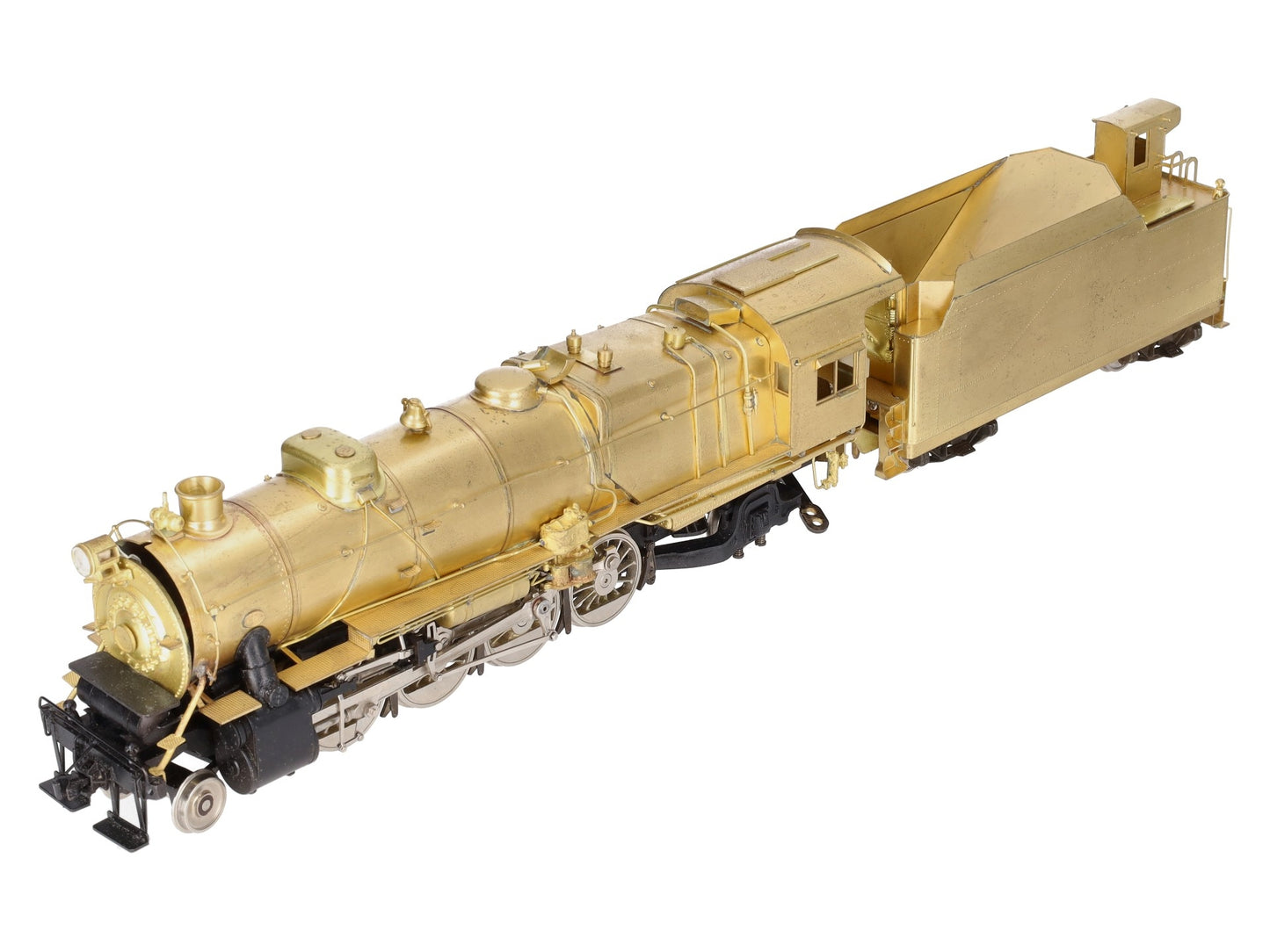 KTM Scale Models Custom Painted O Brass  2-8-2 L-1 Steam Locomotive #1138 EX