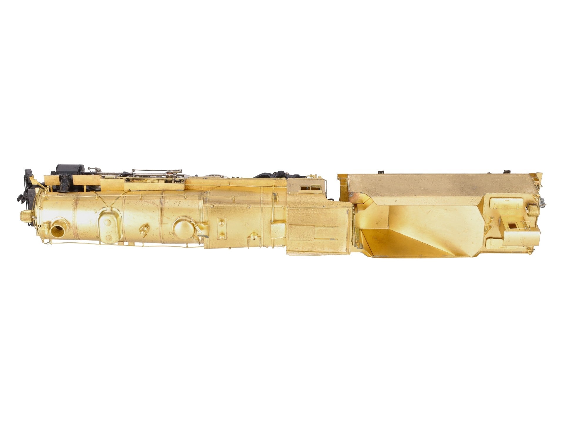 KTM Scale Models Custom Painted O Brass  2-8-2 L-1 Steam Locomotive #1138 EX