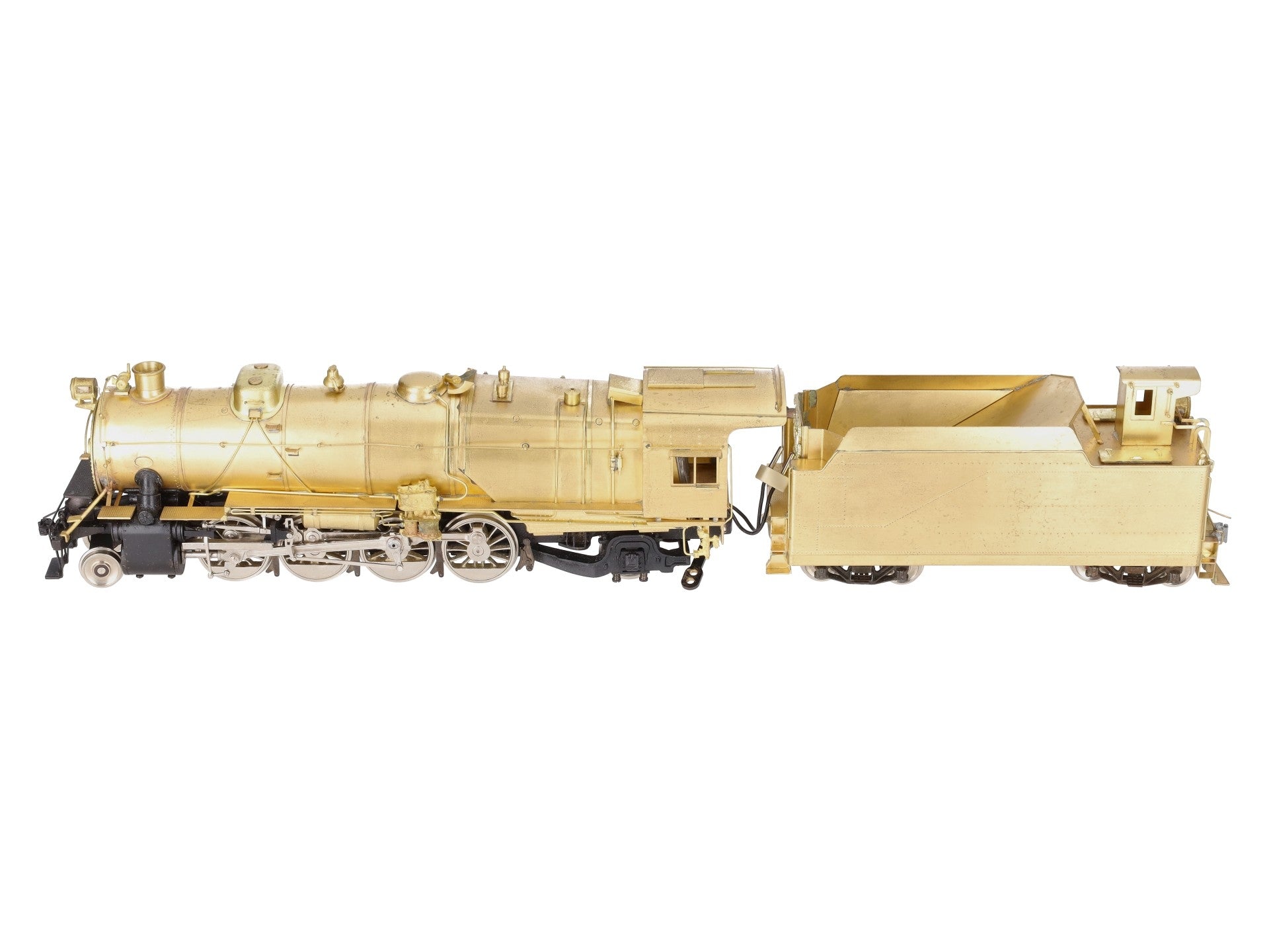 KTM Scale Models Custom Painted O Brass  2-8-2 L-1 Steam Locomotive #1138 EX