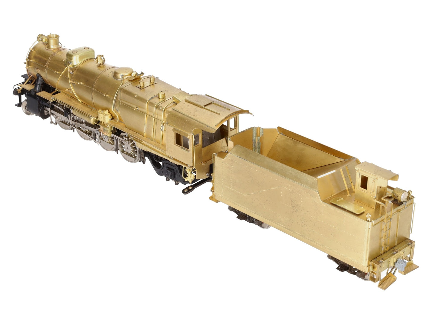 KTM Scale Models Custom Painted O Brass  2-8-2 L-1 Steam Locomotive #1138 EX