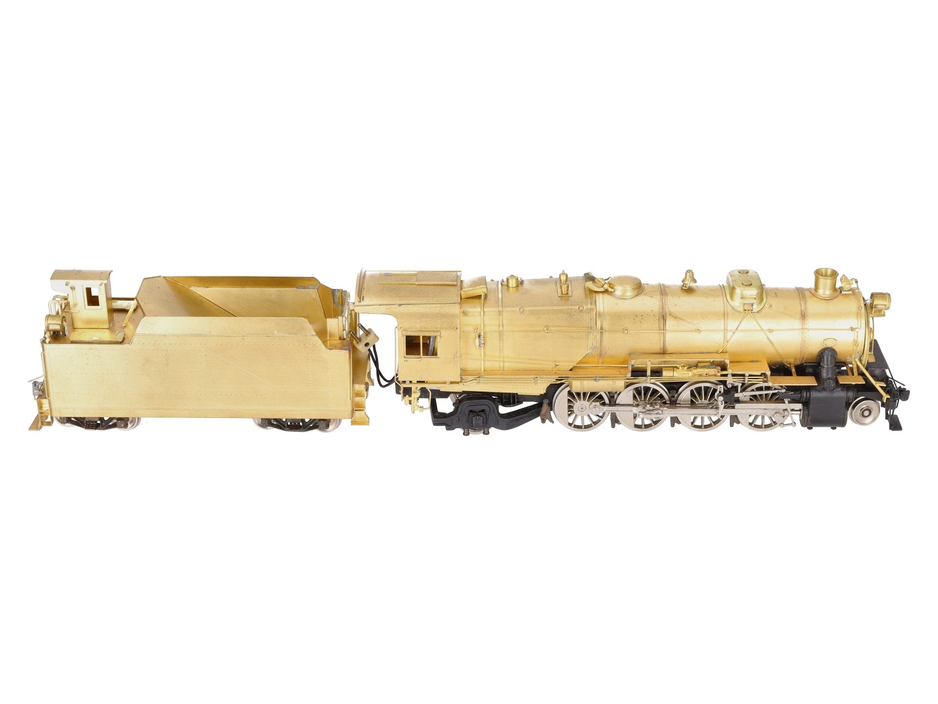 KTM Scale Models Custom Painted O Brass  2-8-2 L-1 Steam Locomotive #1138 EX