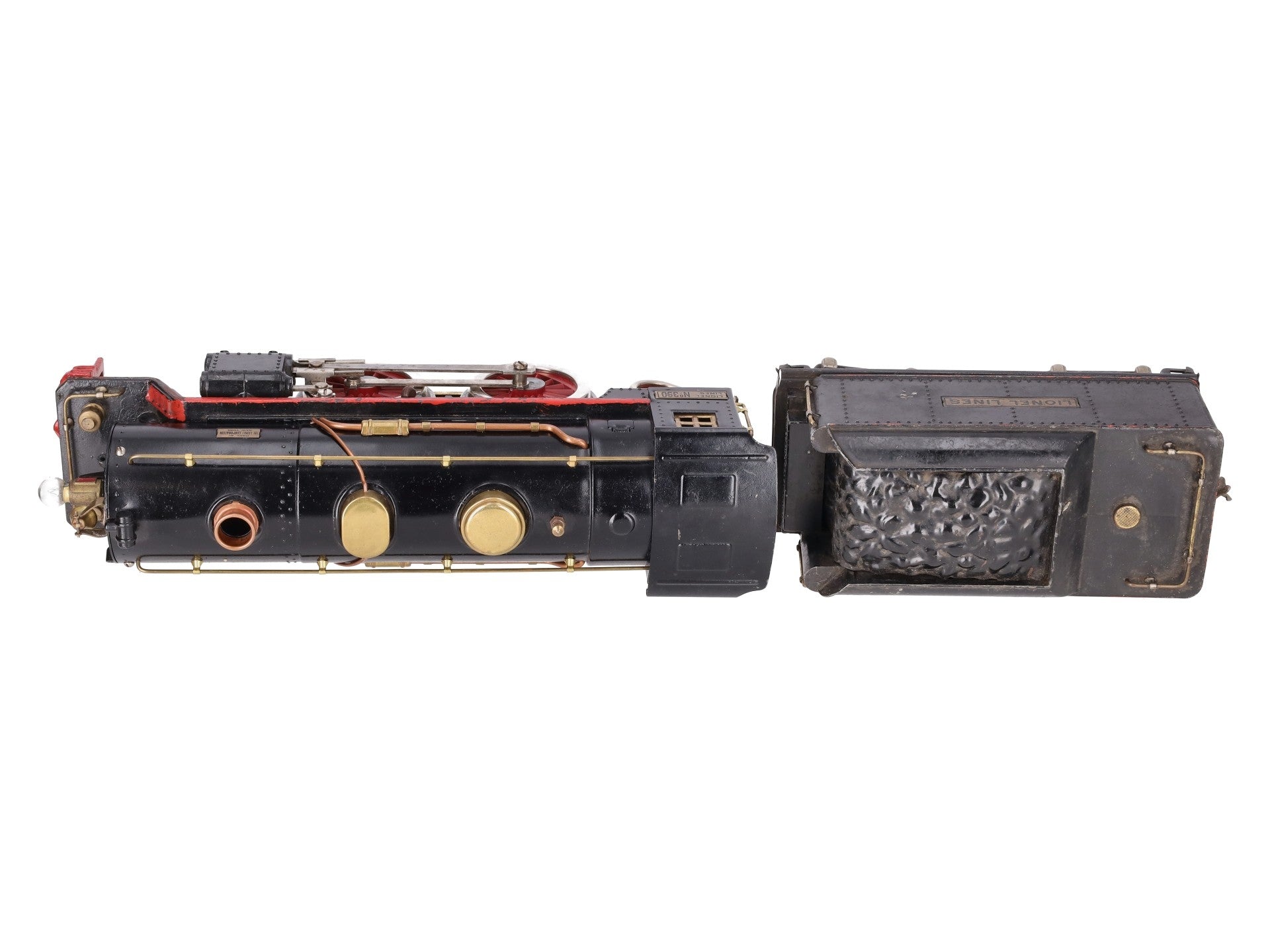 Lionel 390 Vintage Standard Gauge 2-4-2 Steam Locomotive with Tender VG