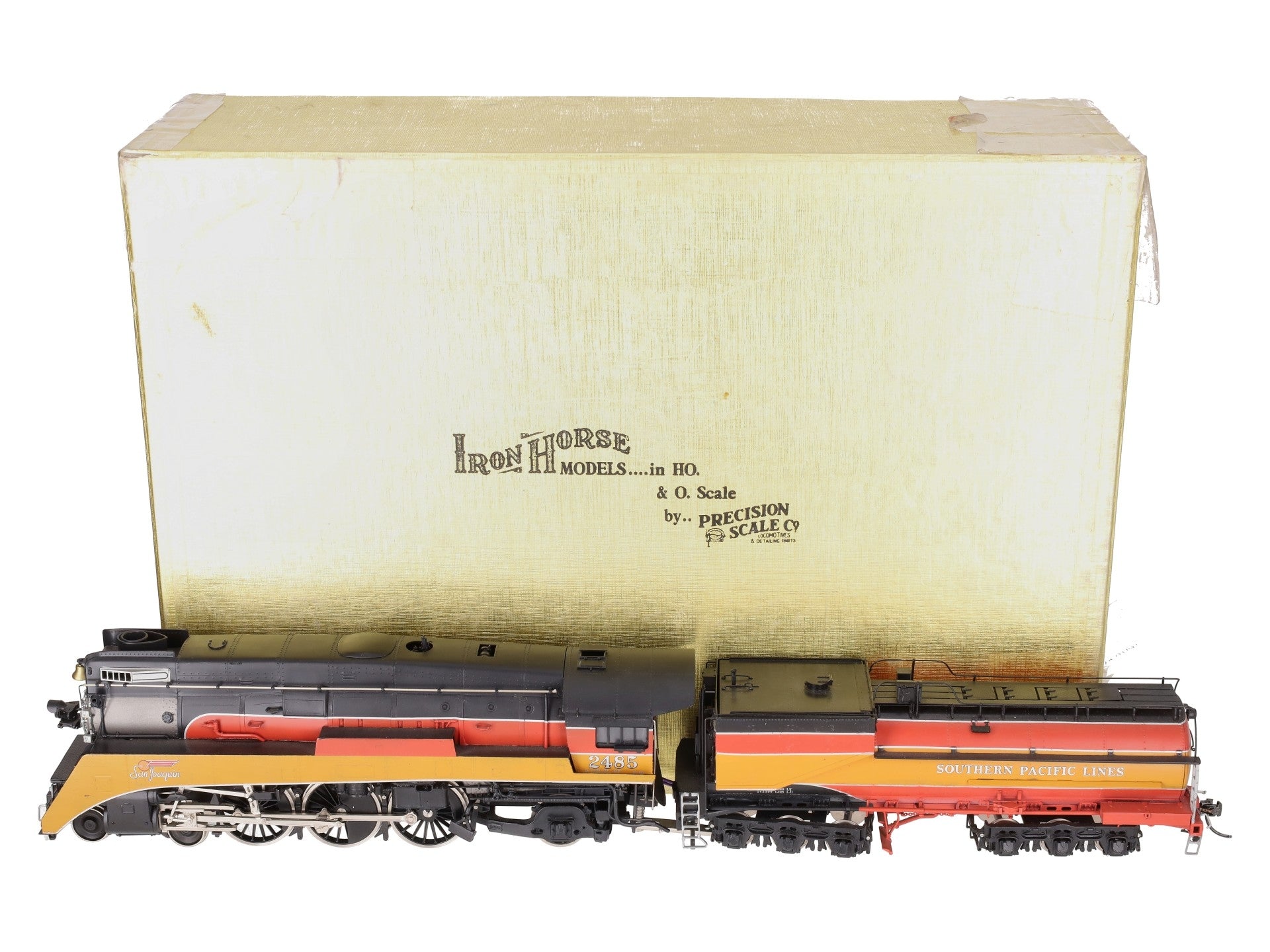 Precision Scale Company 15299-1 O BRASS SP 4-6-2 Pacific Steam Loco/Tnd (2-Rail) EX/Box