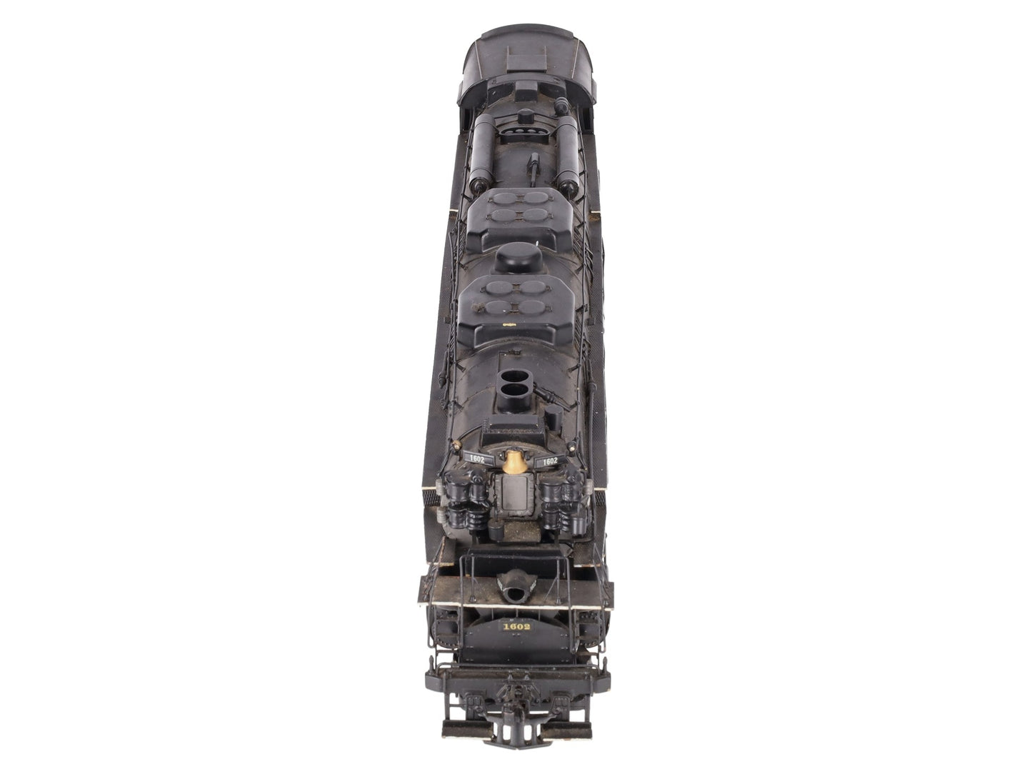O Scale 2 Rail Brass 2-6-6-6 Steam Locomotive #1602 VG