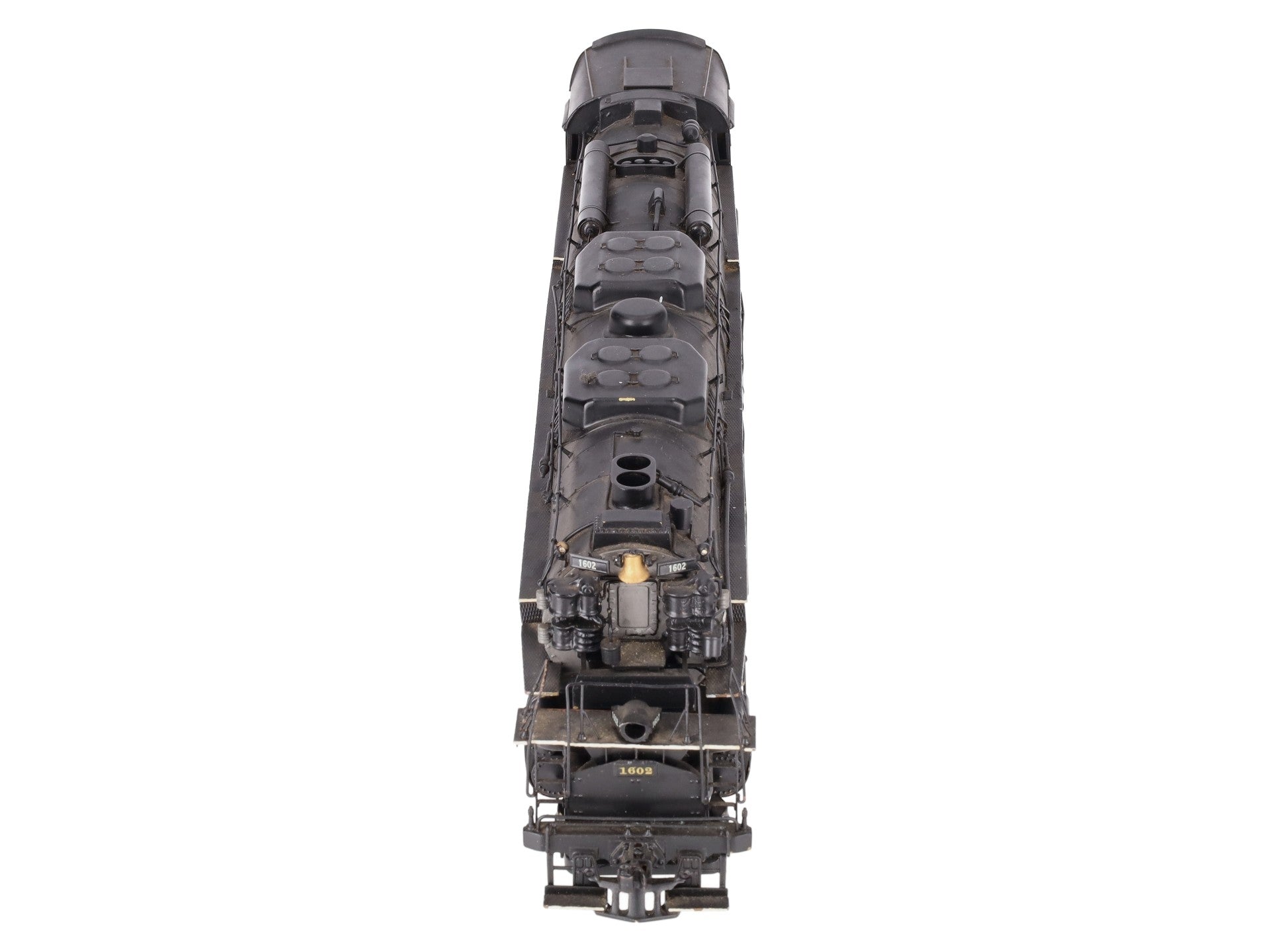 O Scale 2 Rail Brass 2-6-6-6 Steam Locomotive #1602 VG