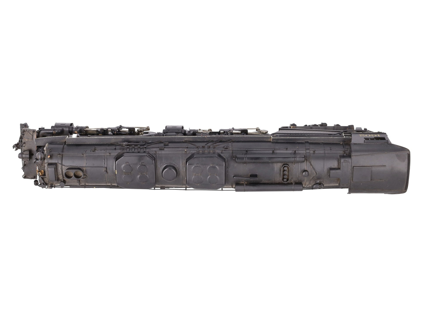 O Scale 2 Rail Brass 2-6-6-6 Steam Locomotive #1602 VG