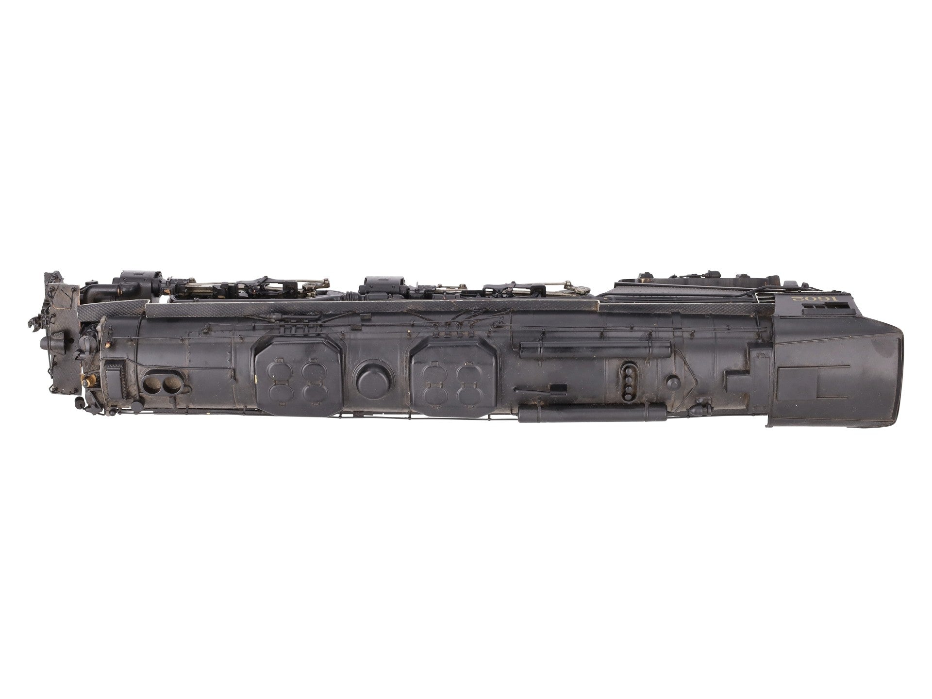 O Scale 2 Rail Brass 2-6-6-6 Steam Locomotive #1602 VG