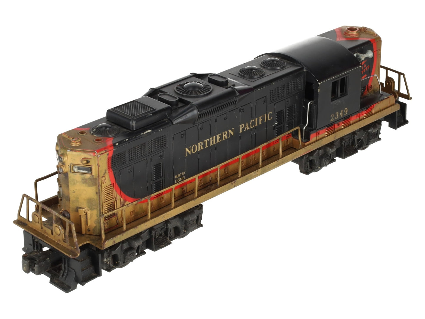 Lionel 2349 Vintage O Northern Pacific GP-9 Diesel Locomotive VG