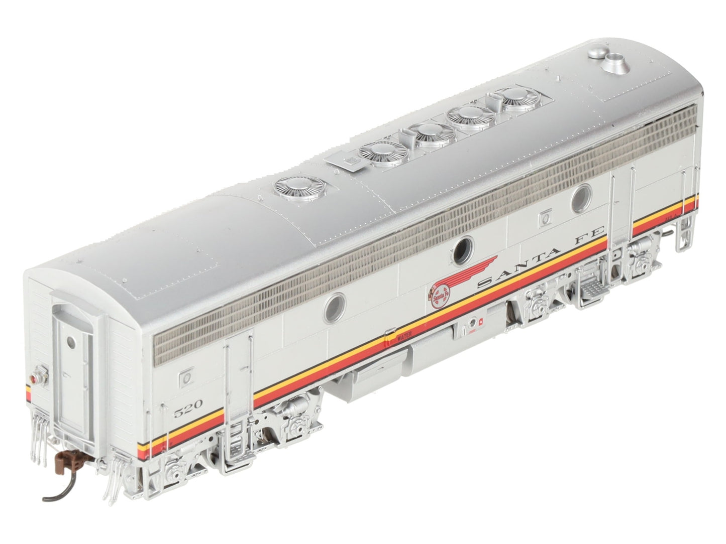 Athearn G22821 HO Santa Fe/Passenger F7B Diesel Locomotive w/DCC & Sound #325A EX/Box