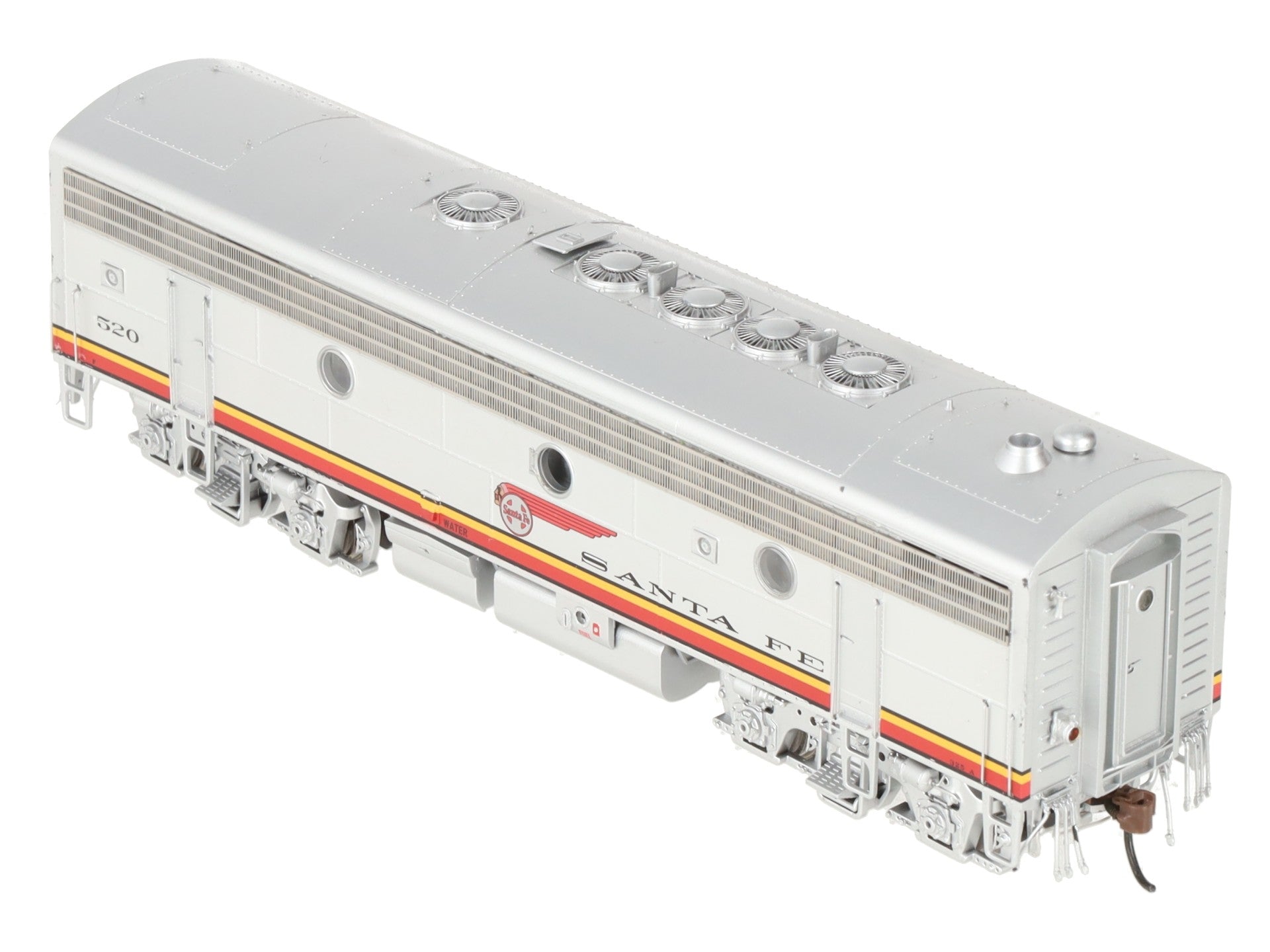 Athearn G22821 HO Santa Fe/Passenger F7B Diesel Locomotive w/DCC & Sound #325A EX/Box