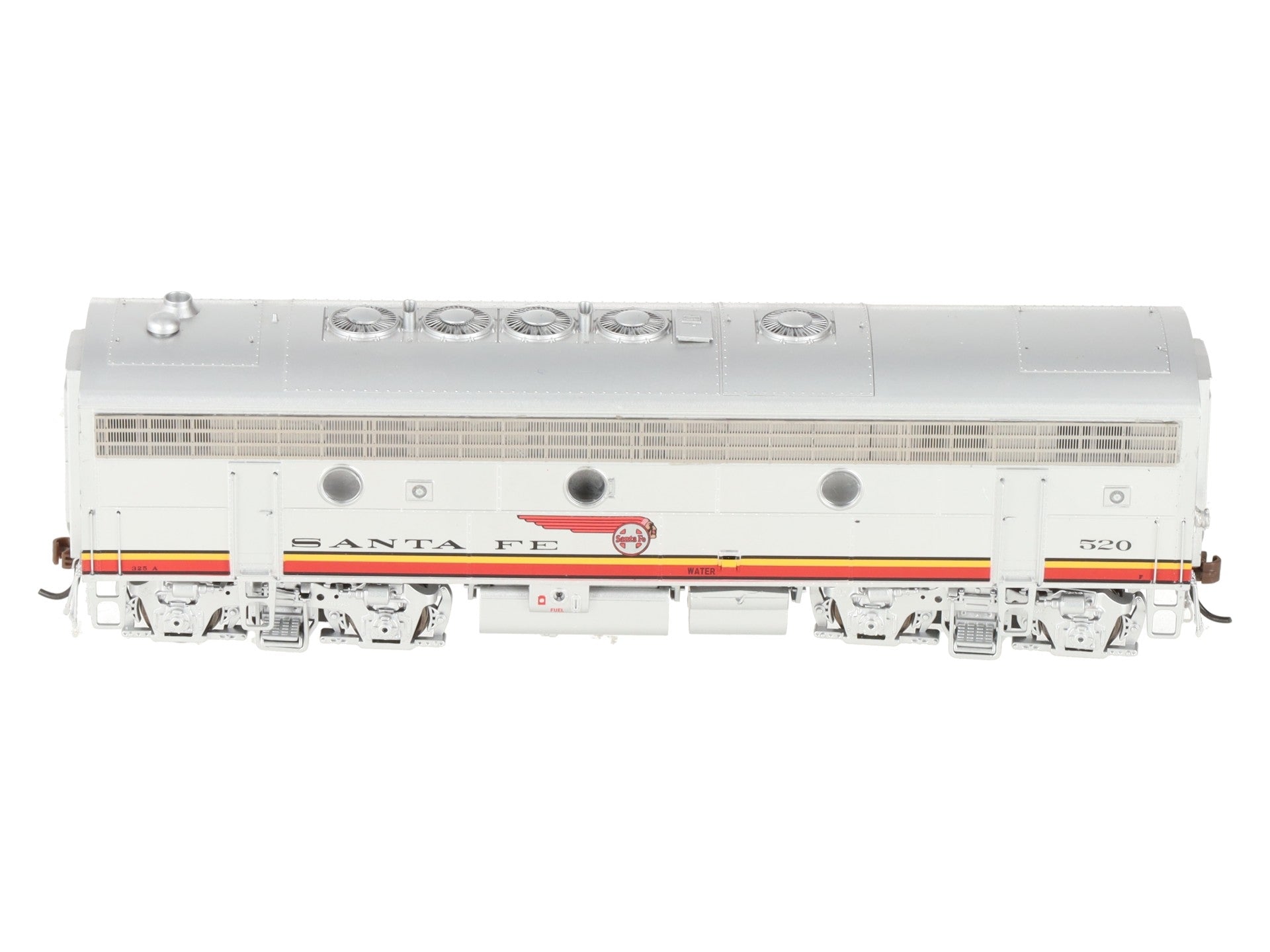 Athearn G22821 HO Santa Fe/Passenger F7B Diesel Locomotive w/DCC & Sound #325A EX/Box