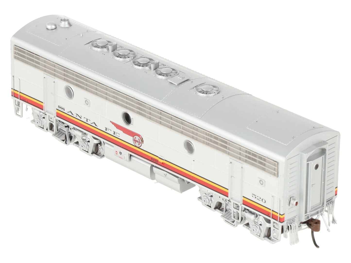Athearn G22821 HO Santa Fe/Passenger F7B Diesel Locomotive w/DCC & Sound #325A EX/Box