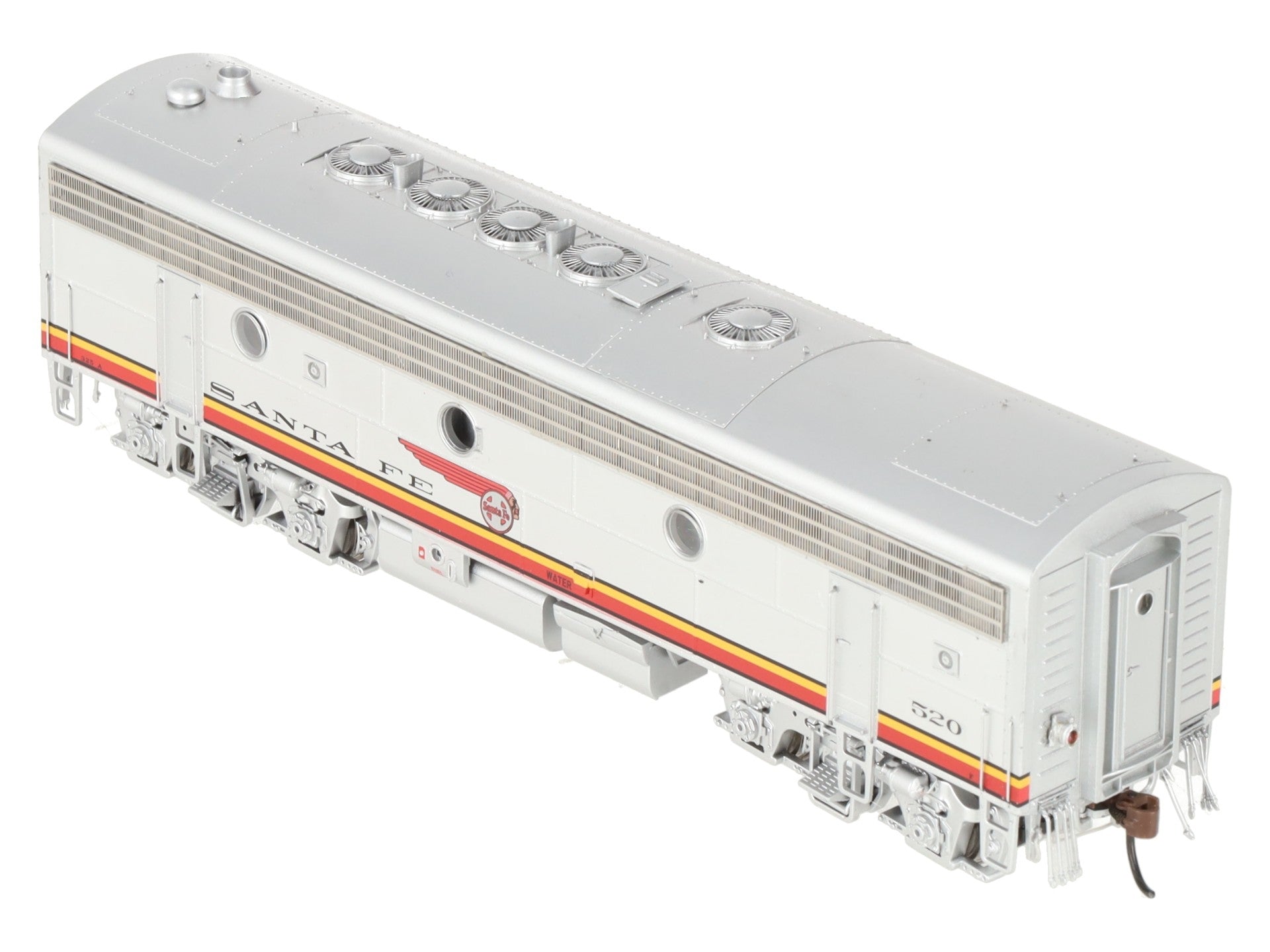 Athearn G22821 HO Santa Fe/Passenger F7B Diesel Locomotive w/DCC & Sound #325A