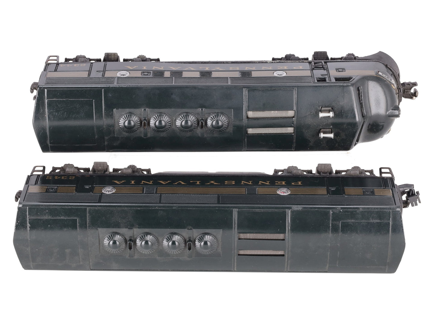 Lionel Vintage O PRR F-3 AB Diesel Locomotive Set #2344/2345 (Modified) - Custom
