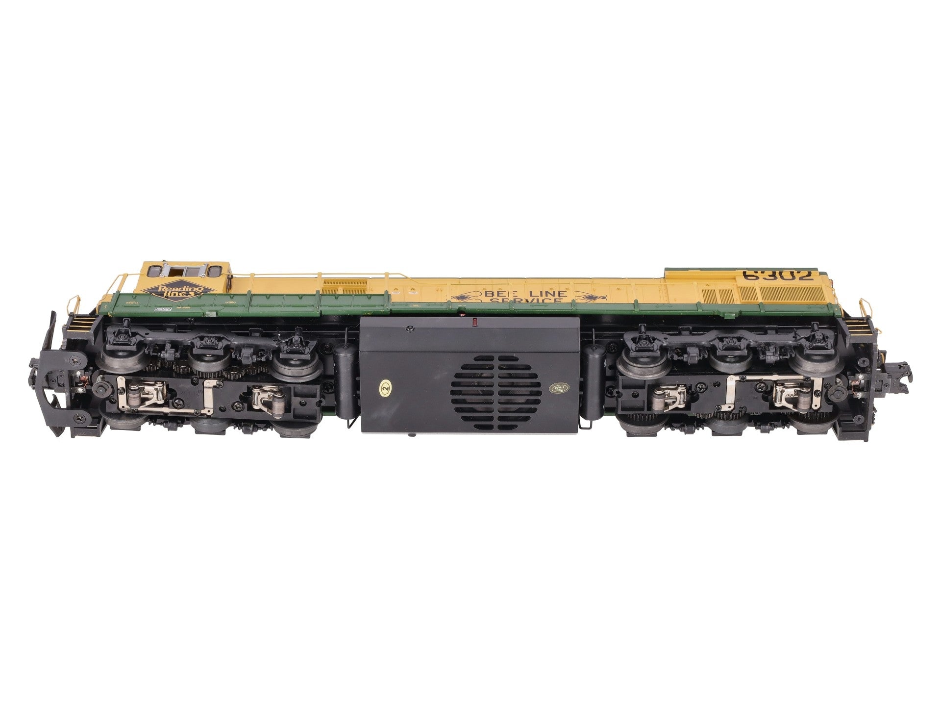 MTH 20-2780-1 Reading GE U30C Diesel Engine w/PS2 #6302 LN/Box
