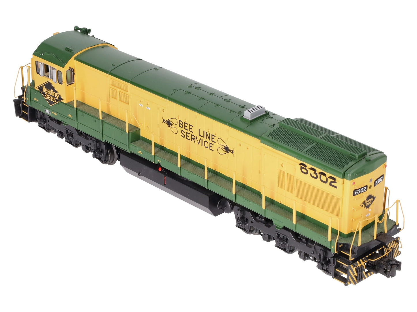 MTH 20-2780-1 Reading GE U30C Diesel Engine w/PS2 #6302
