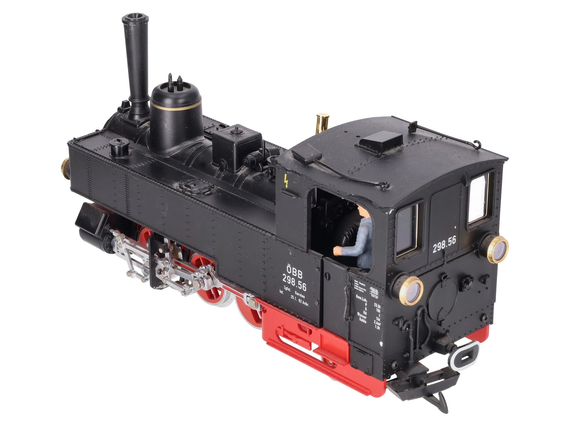 LGB 20721 G Austrian Federal Railways (OBB)  0-6-2 Locomotive #298.56 VG/Box