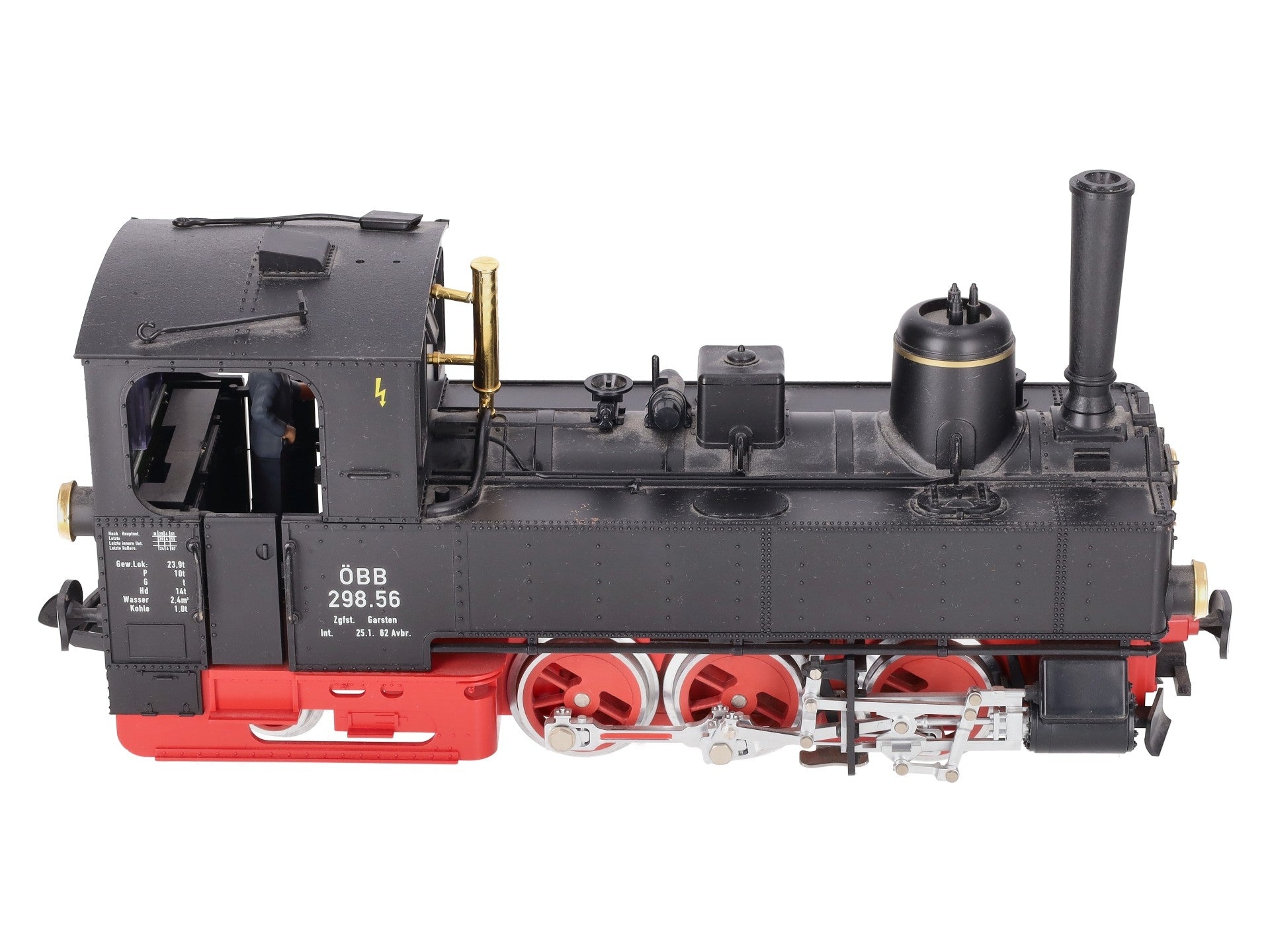 LGB 20721 G Austrian Federal Railways (OBB)  0-6-2 Locomotive #298.56 VG/Box
