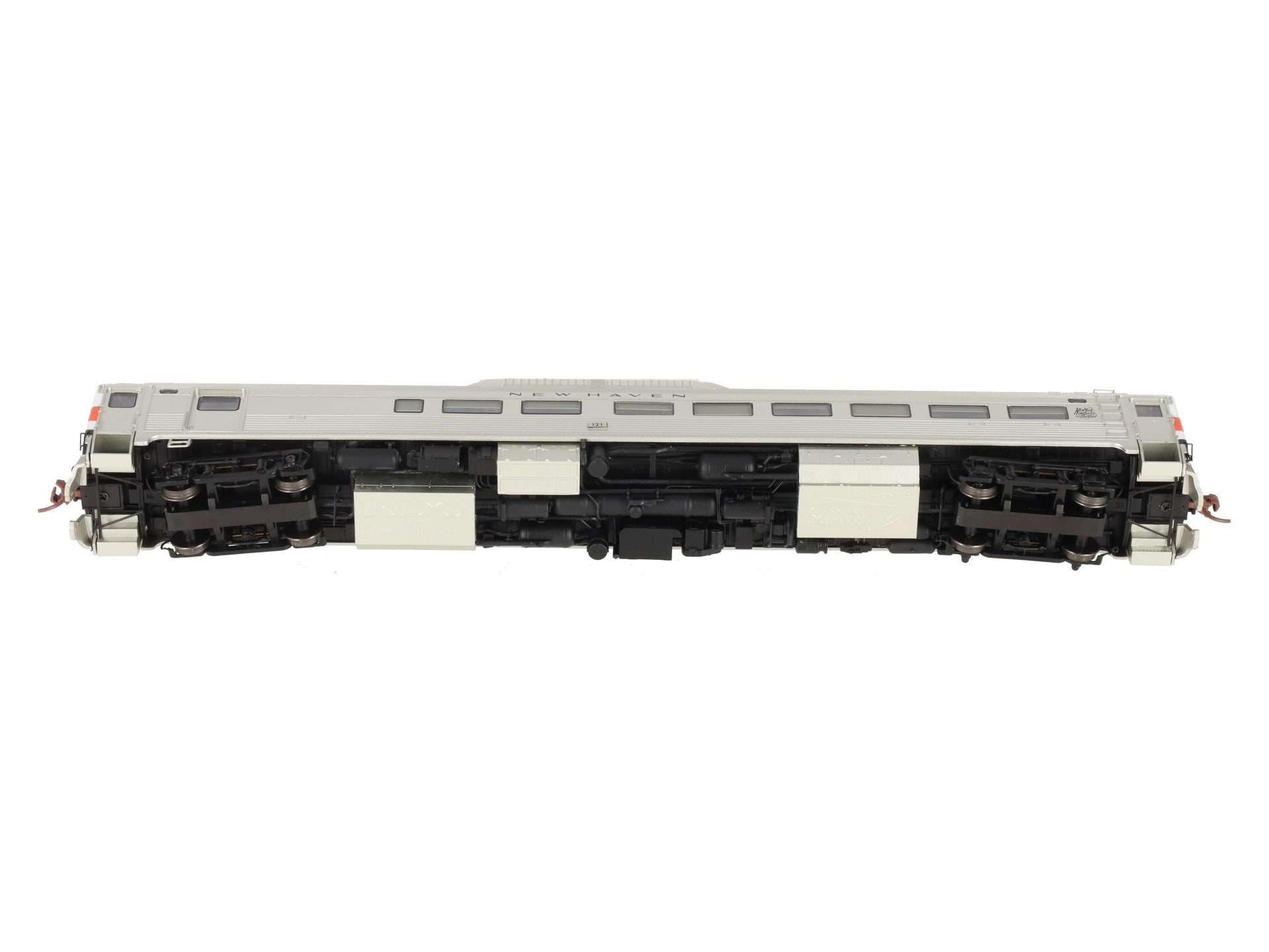 Rapido Trains 16637 HO New Haven Budd RDC-2 Phase Ib Diesel Locomotive #121  EX/Box