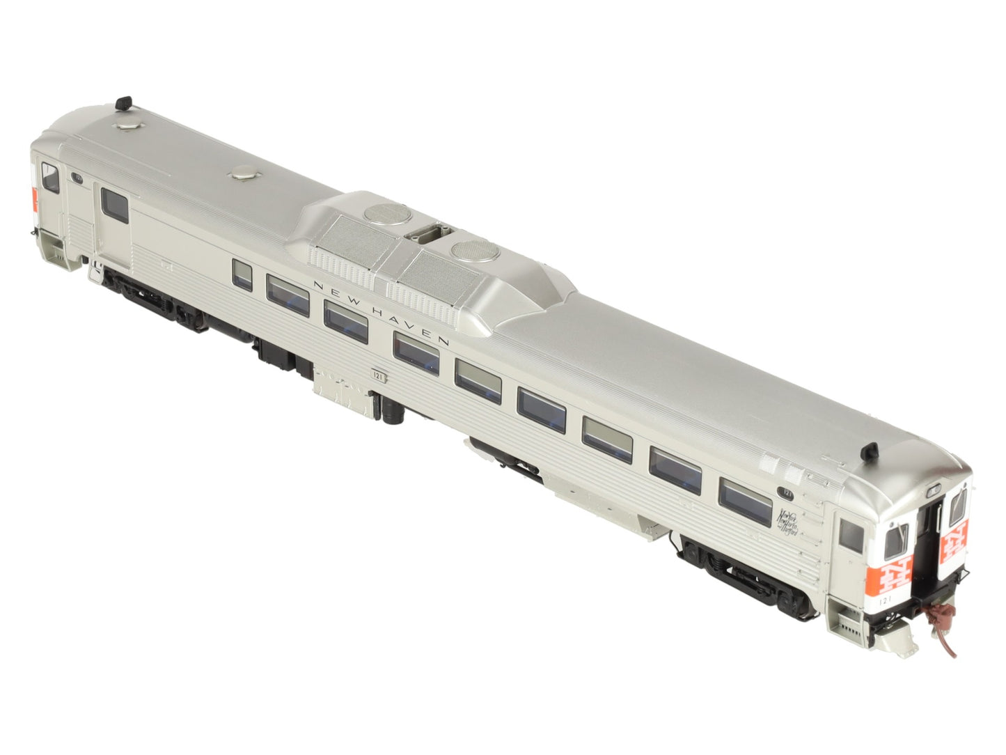 Rapido Trains 16637 HO New Haven Budd RDC-2 Phase Ib Diesel Locomotive #121  EX/Box