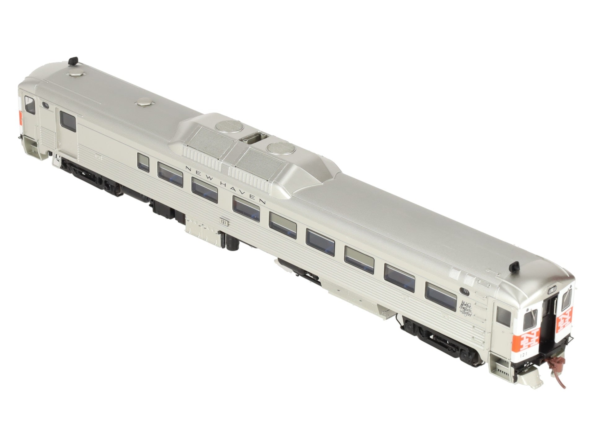 Rapido Trains 16637 HO New Haven Budd RDC-2 Phase Ib Diesel Locomotive #121  EX/Box