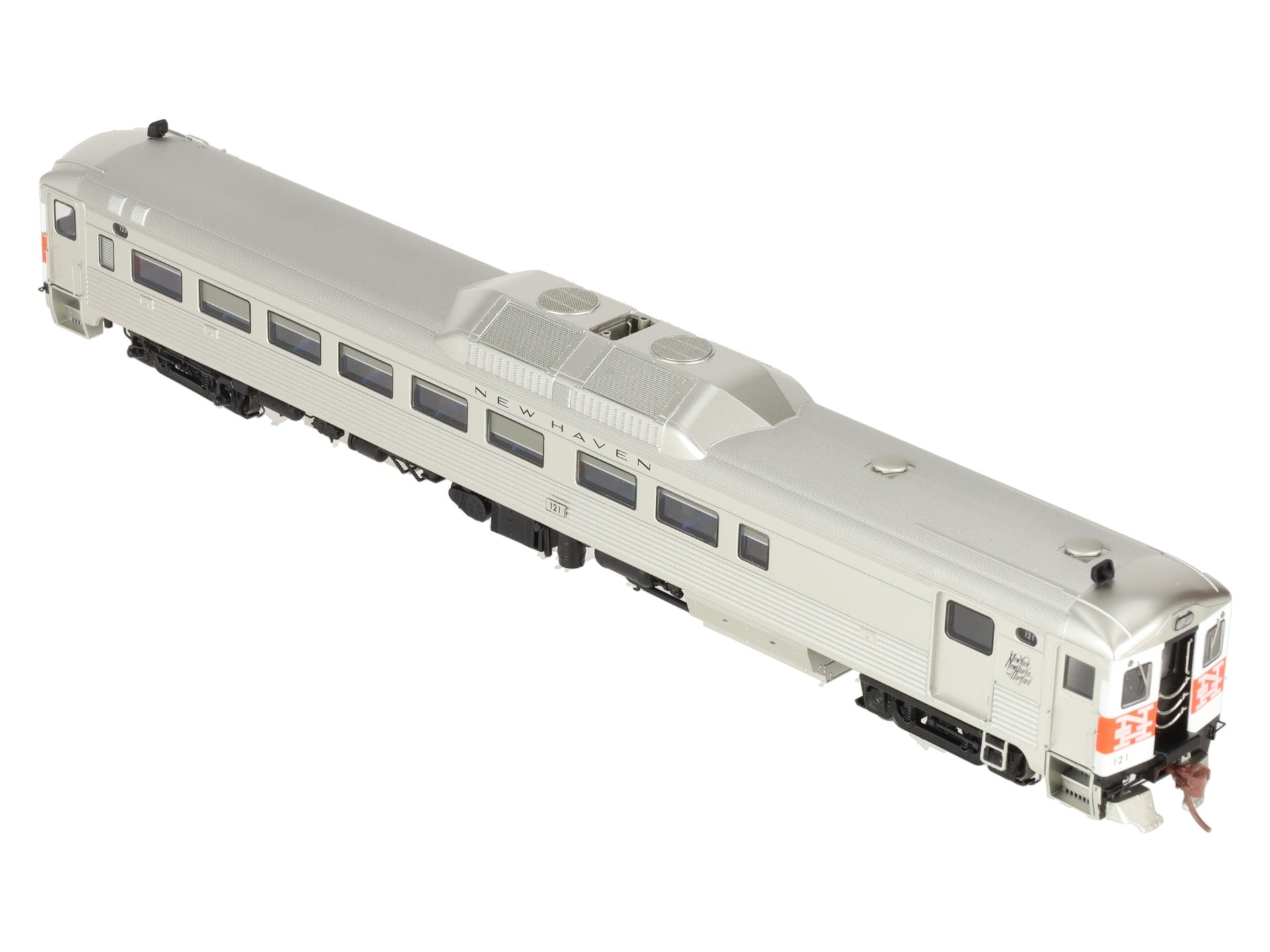 Rapido Trains 16637 HO New Haven Budd RDC-2 Phase Ib Diesel Locomotive #121  EX/Box