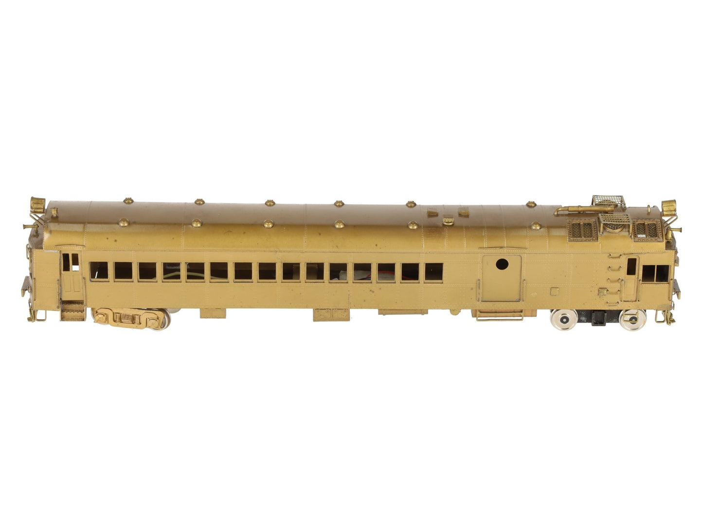 NJ Custom Brass 4666 HO Brass PRR Pennsy Gas Electric Doodlebug - Unpainted EX/Box