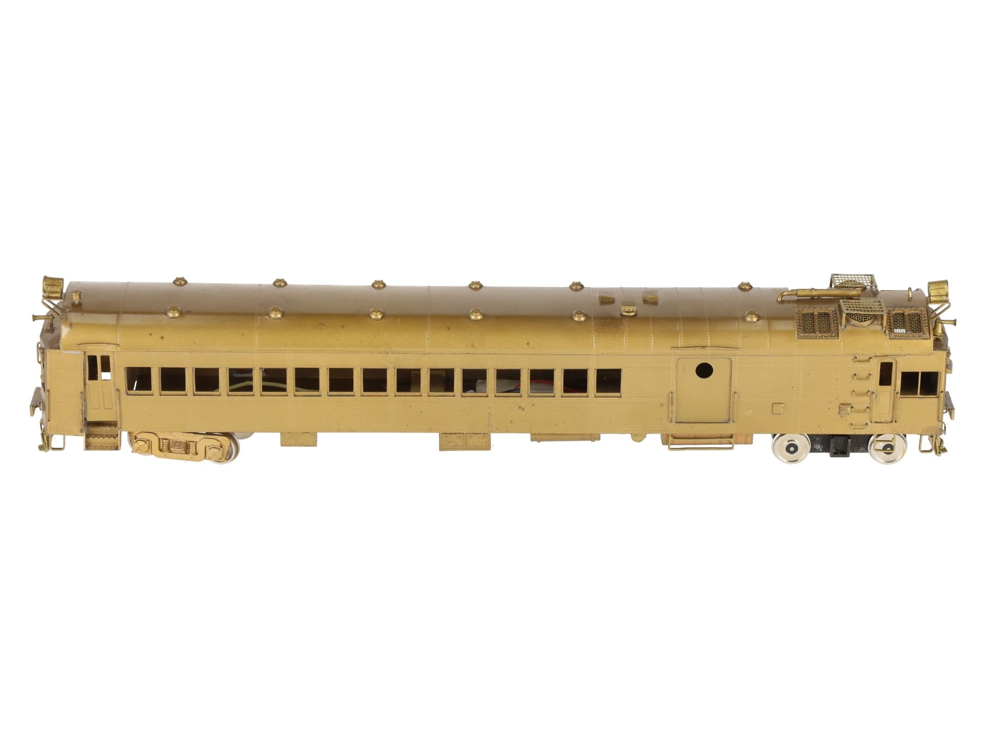 NJ Custom Brass 4666 HO Brass PRR Pennsy Gas Electric Doodlebug - Unpainted EX/Box