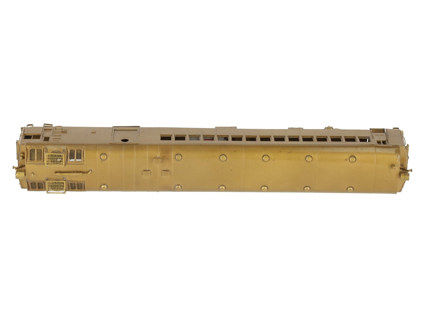 NJ Custom Brass 4666 HO Brass PRR Pennsy Gas Electric Doodlebug - Unpainted EX/Box
