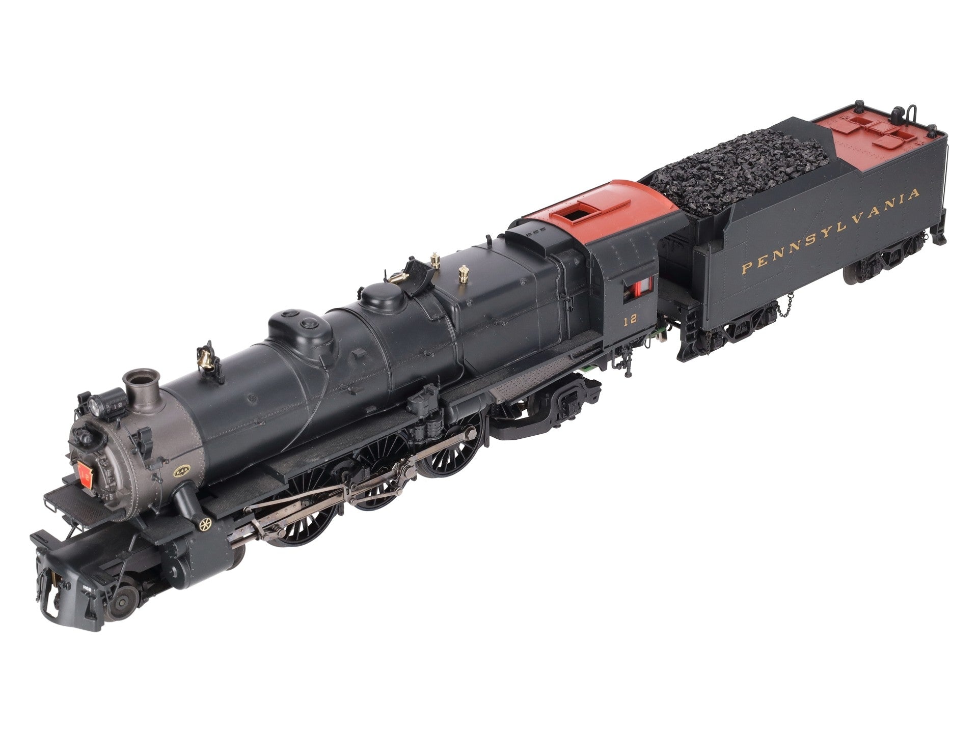 MTH 20-3295-1 O Gauge Pennsylvania RR 4-6-2 K4s Steam Locomotive #12 w/PS2 EX/Box