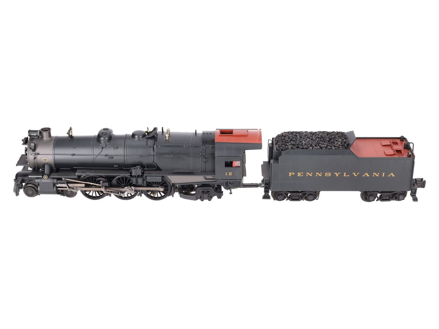 MTH 20-3295-1 O Gauge Pennsylvania RR 4-6-2 K4s Steam Locomotive #12 w/PS2 EX/Box