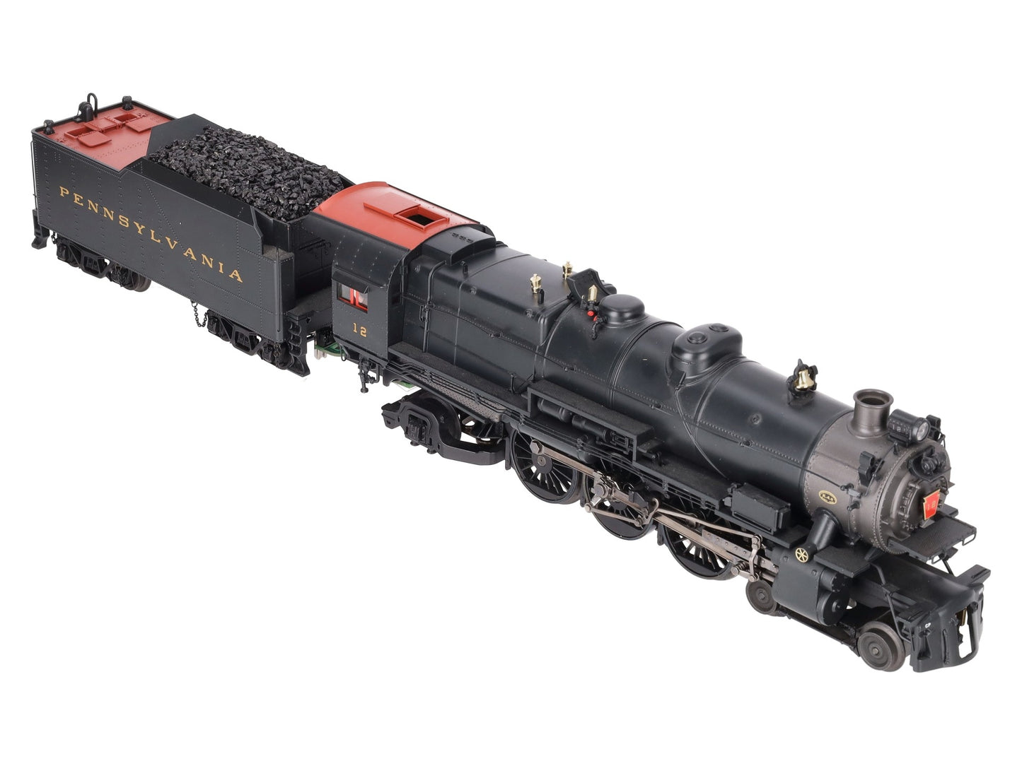 MTH 20-3295-1 O Gauge Pennsylvania RR 4-6-2 K4s Steam Locomotive #12 w/PS2 EX/Box