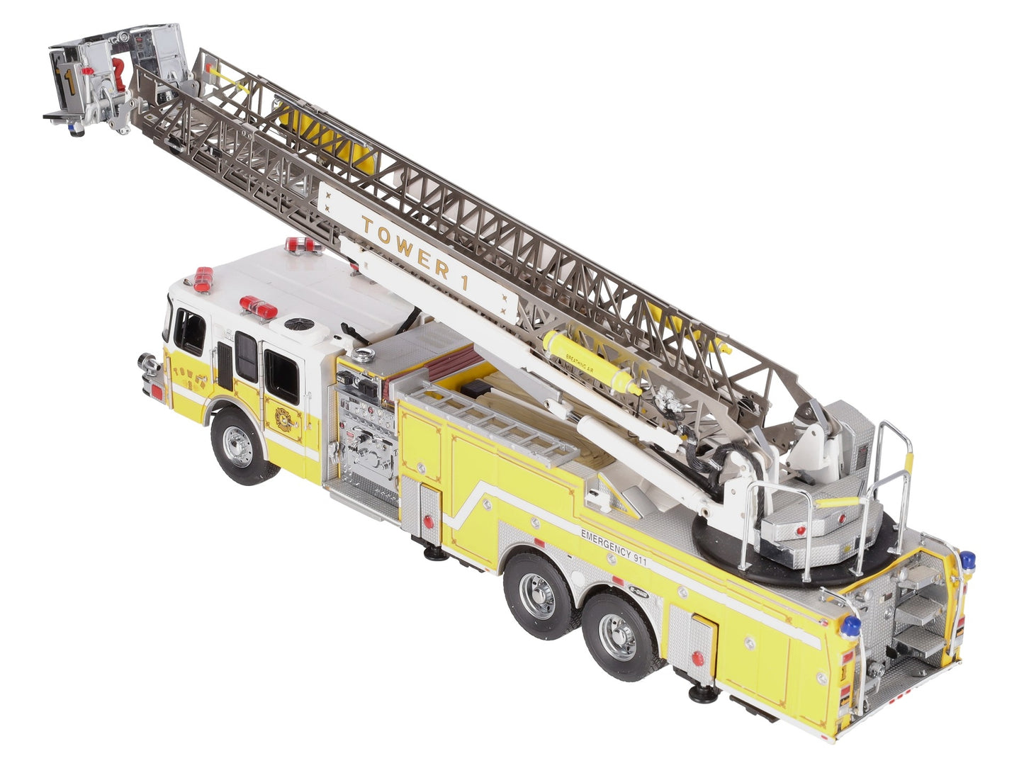 Franklin Mint 1:32 Emergency One - HP 105 Platform Limited Edition Fire Engine EX
