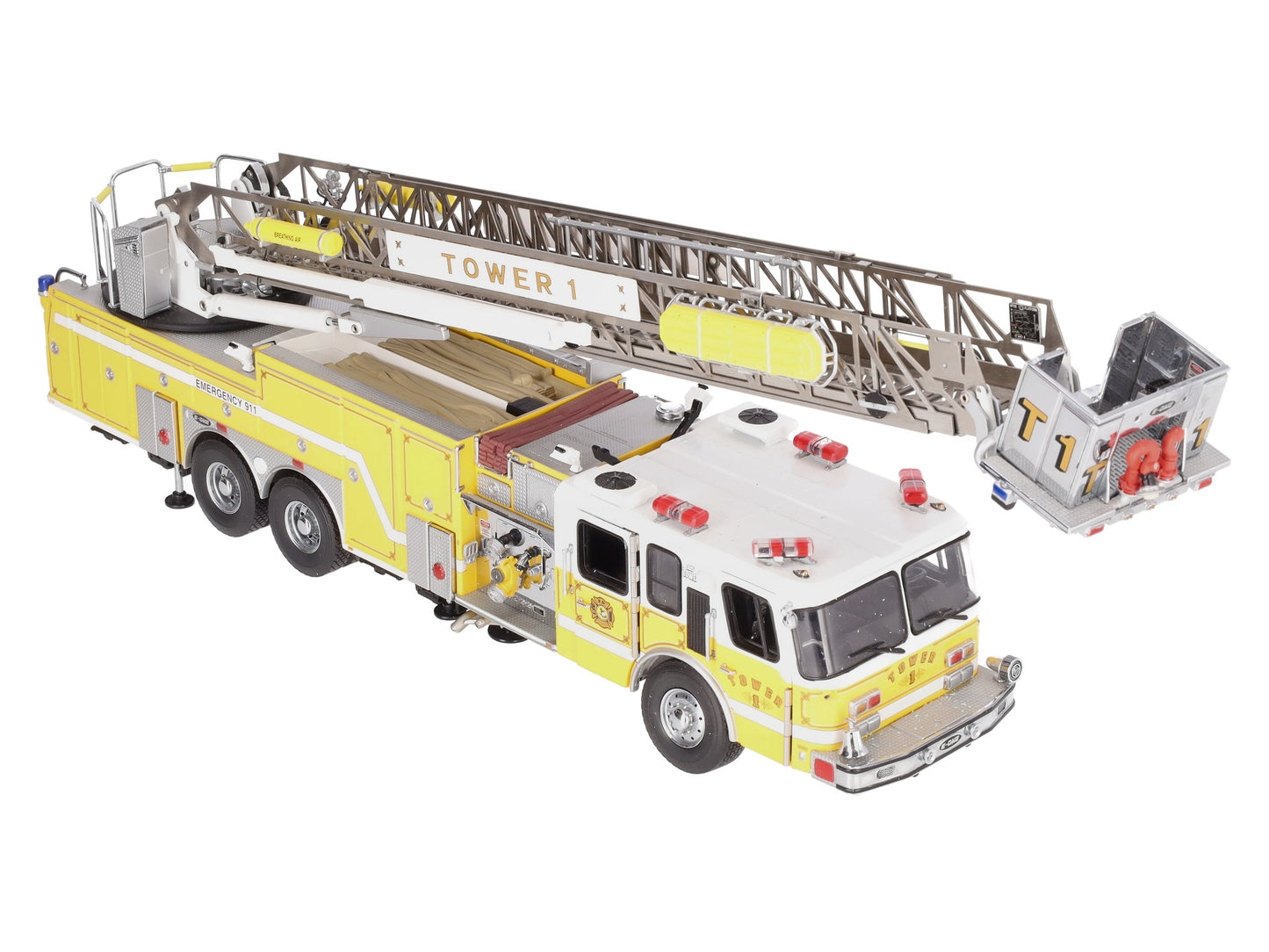 Franklin Mint 1:32 Emergency One - HP 105 Platform Limited Edition Fire Engine EX