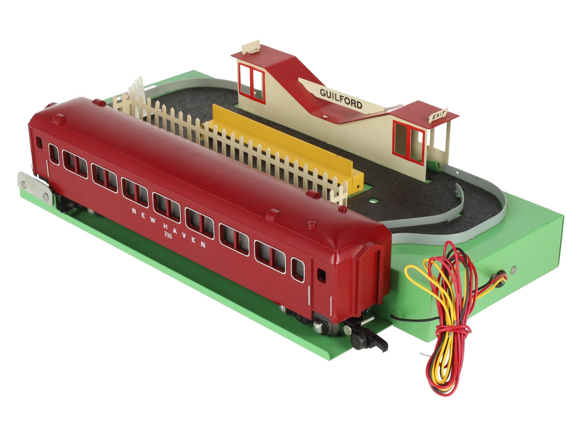 American Flyer 766 Vintage S Animated Station EX/Box