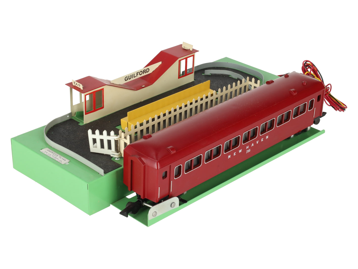 American Flyer 766 Vintage S Animated Station EX/Box